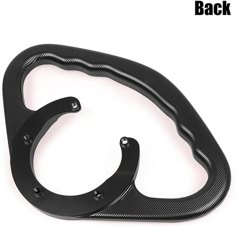 GYMARK Motorcycle Accessories Passenger Hand Grip Fuel Tank Armrest for Yamaha R1 R6 R7 YZF-R25 YZF-R3 YZF1000 Safety Grab Bar (Black) - Image 3